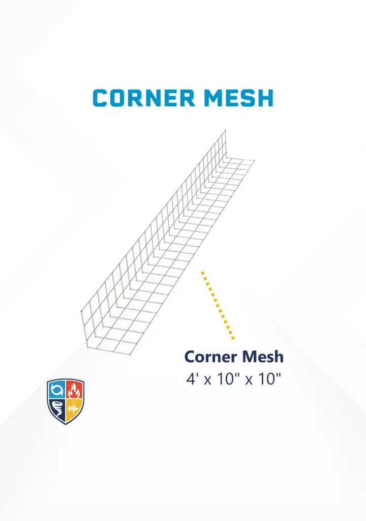 [CM10] Corner Mesh (4'x10"x10")